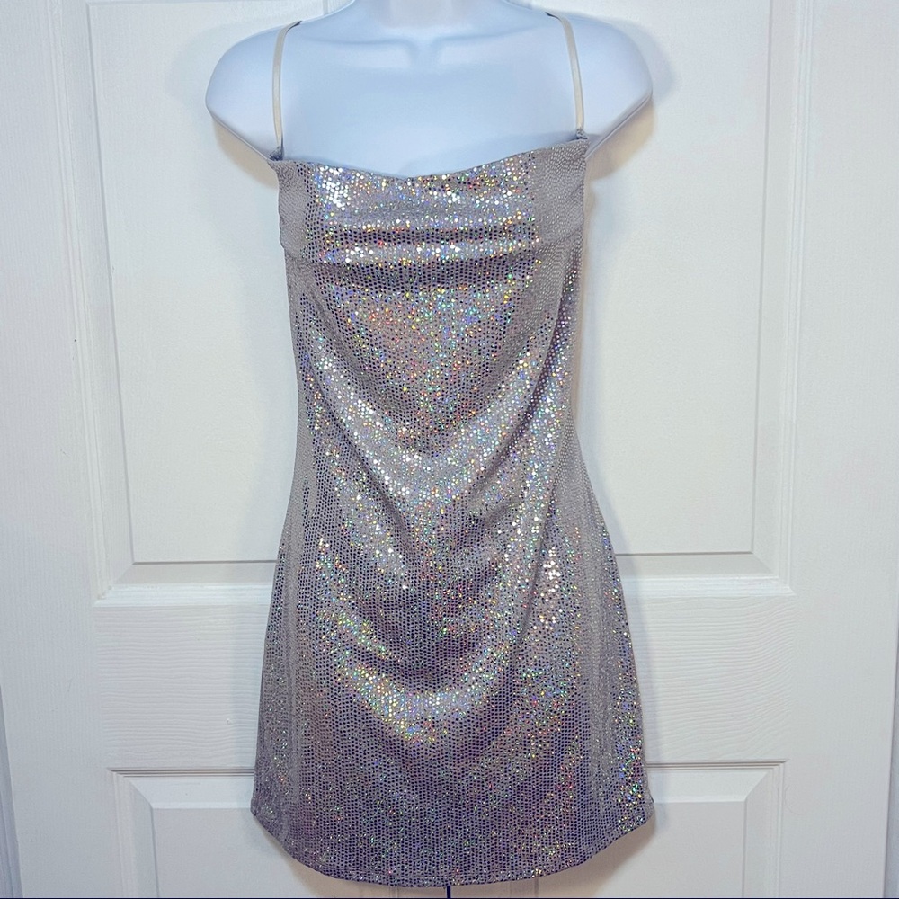 Thirty|Thirty Gold Sequin Dress large